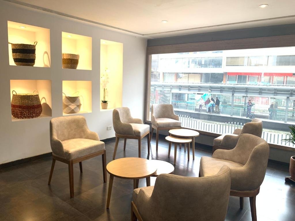 Posezení v ubytování Hotel San Francisco de Asís