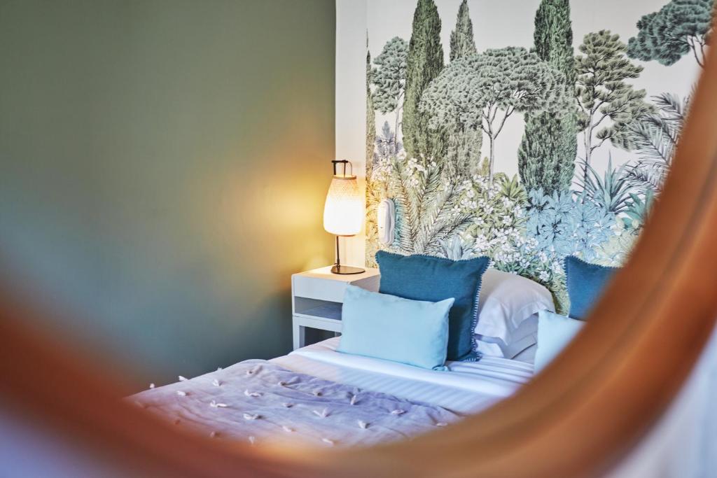 Postel nebo postele na pokoji v ubytování Hôtel de Charme Bello Visto