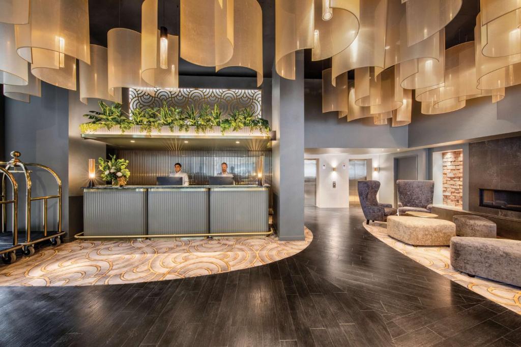Posezení v ubytování Vibe Hotel Hobart