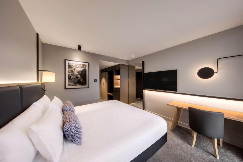 TV a/nebo společenská místnost v ubytování Vibe Hotel Hobart