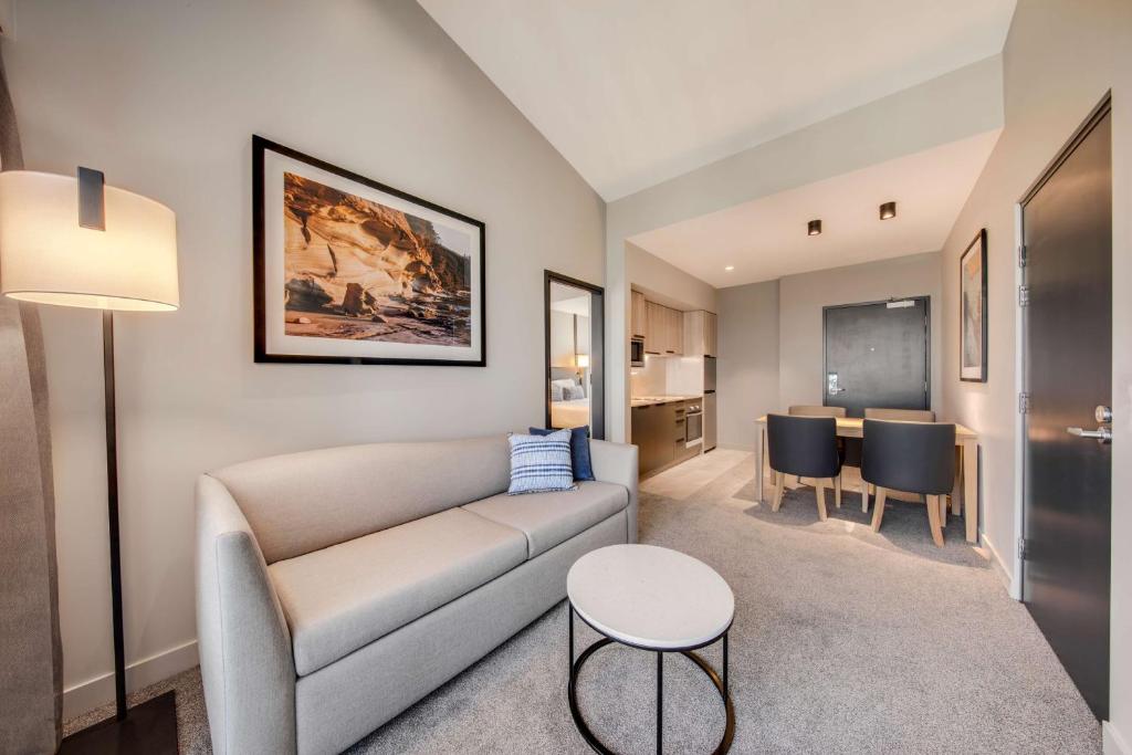 Posezení v ubytování Vibe Hotel Hobart