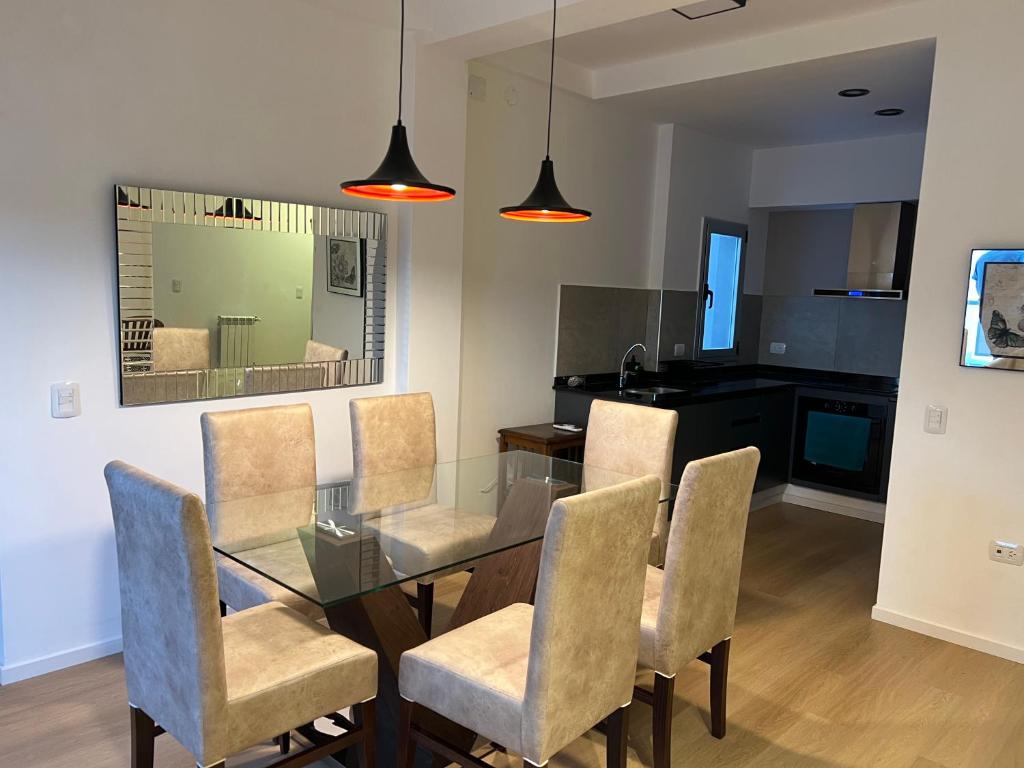 Köök või kööginurk majutusasutuses Departamento Villa Mercedes San Luis FUCO 3 con Cochera