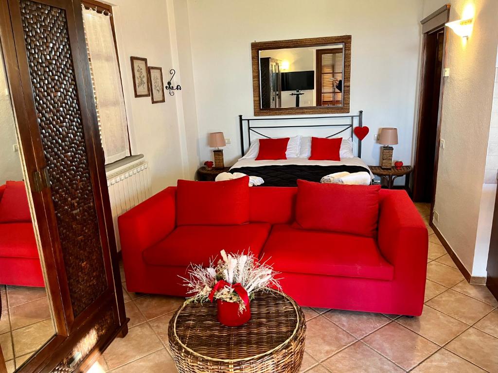 Posedenie v ubytovaní Agriturismo Annibale