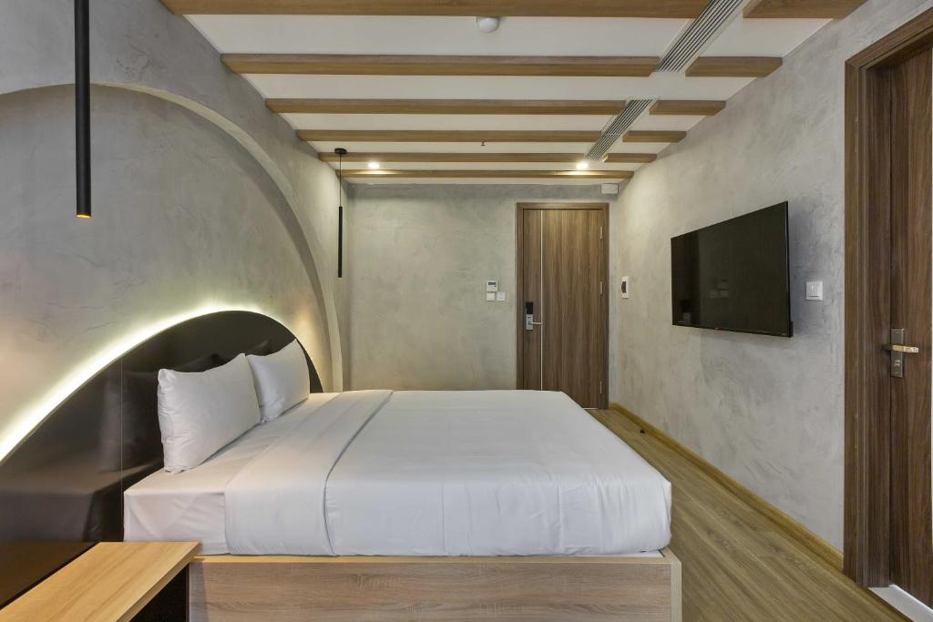 TV a/nebo společenská místnost v ubytování Jacayl Hotel TCG