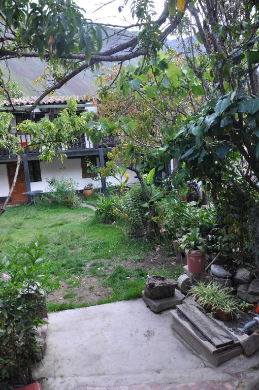Zahrada ubytování Las Orquideas Ollantaytambo