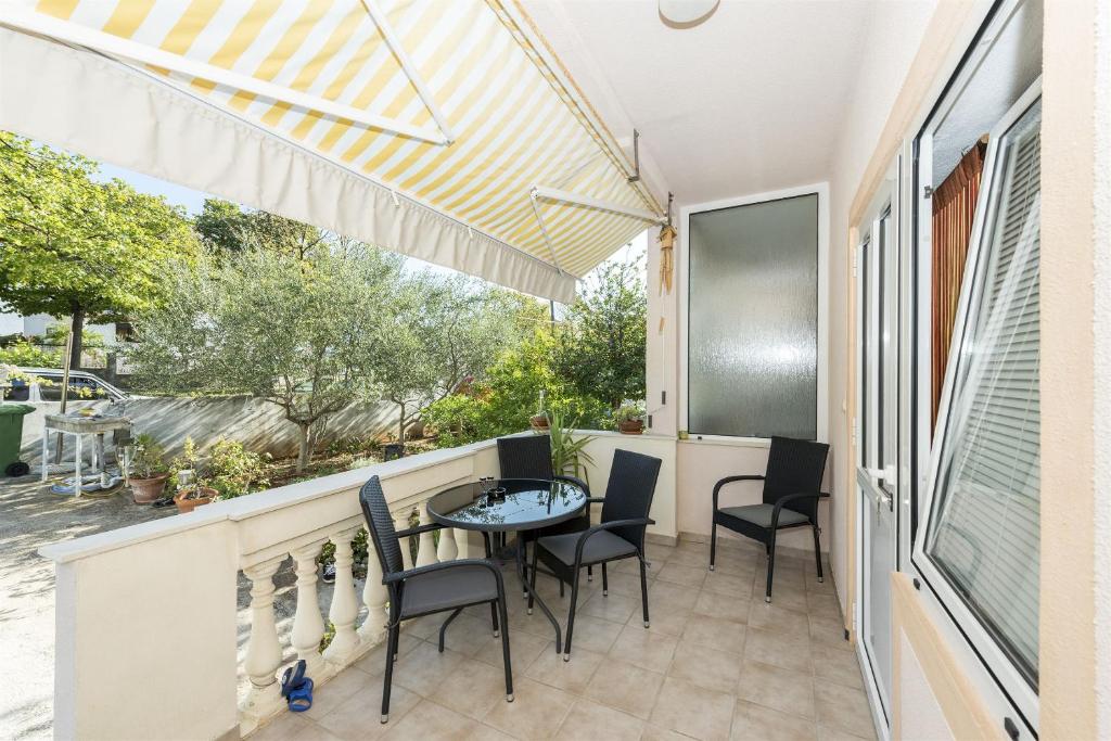 Balkón nebo terasa v ubytování Apartment Katarina