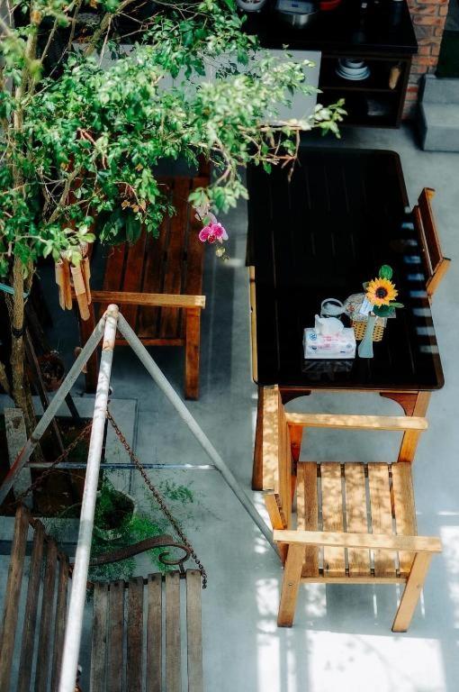 Balkón nebo terasa v ubytování Chi Homestay #4