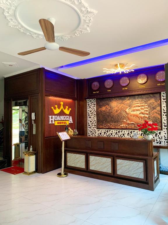 Posezení v ubytování Hoàng Gia Đông Anh Hotel