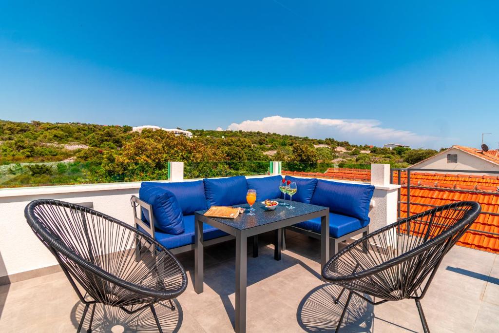 Balkón nebo terasa v ubytování Holiday Home Sevid