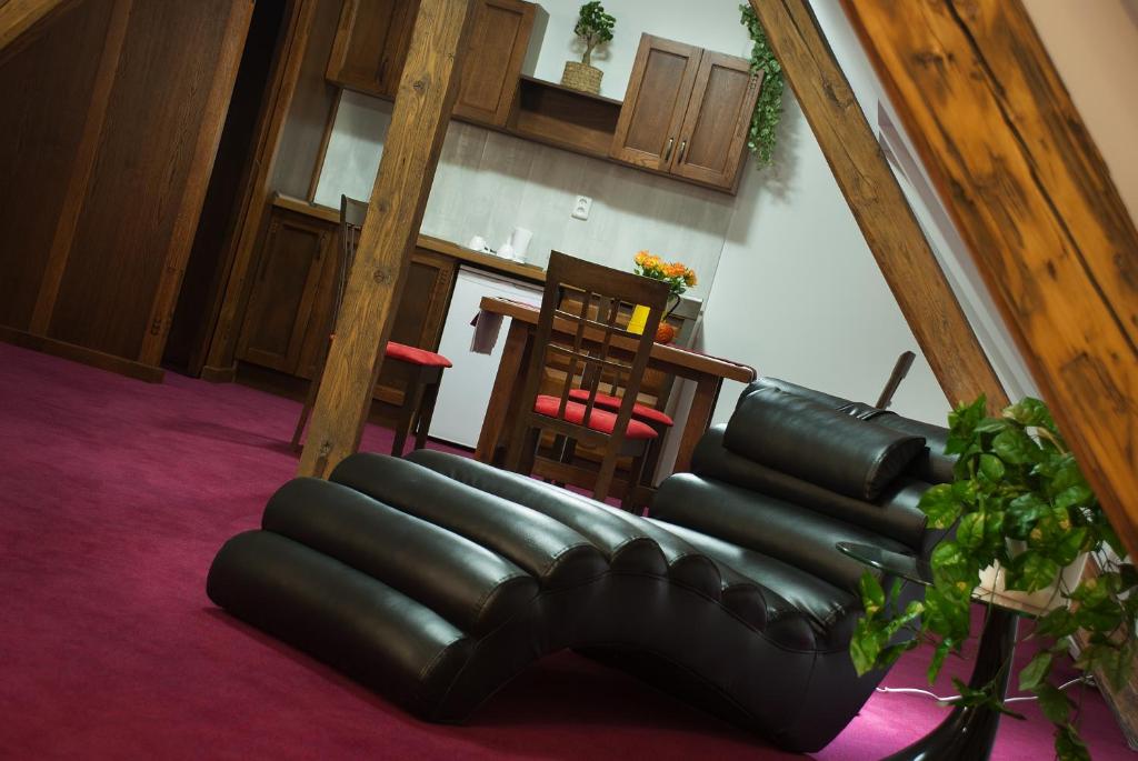 Posezení v ubytování Brioni Suites