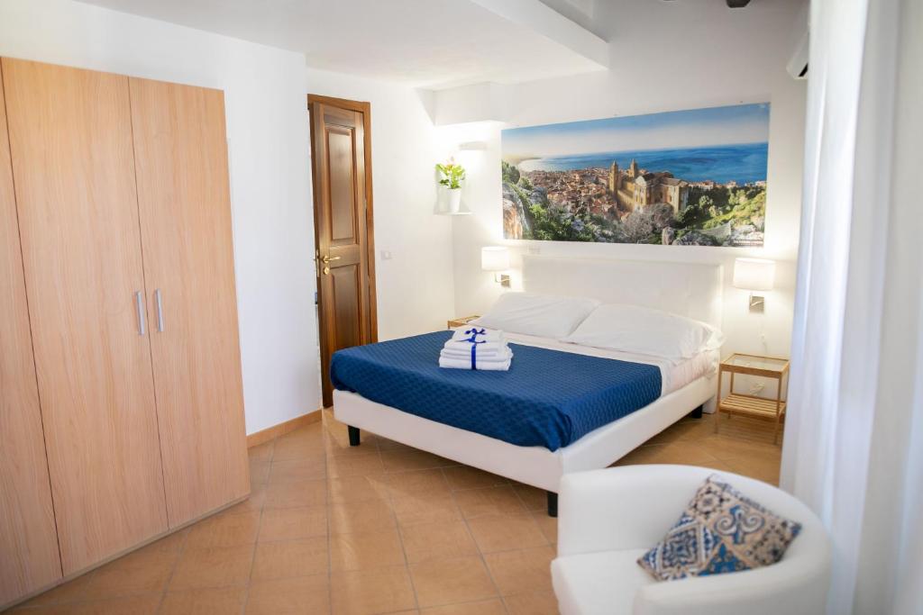Cefalu in Blu - Chambre Double De Luxe Avec Vue Sur La Mer