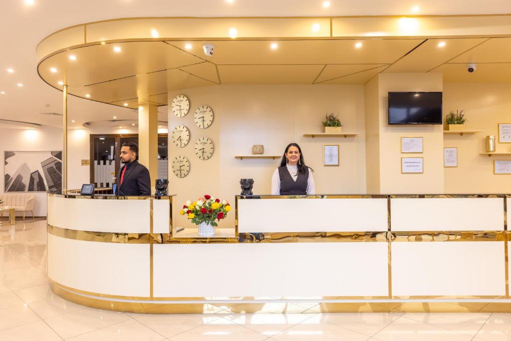 Vstupní hala nebo recepce v ubytování Hotel Sir Royal