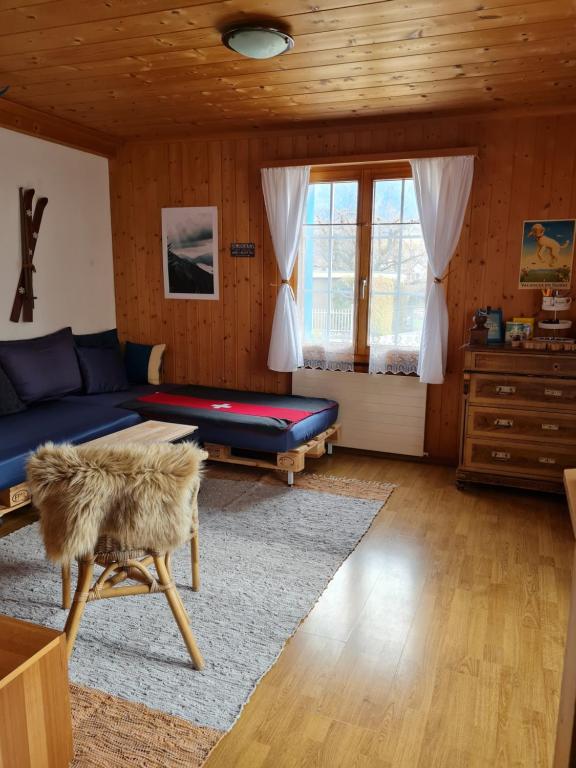 Posezení v ubytování Chalet Ferreira