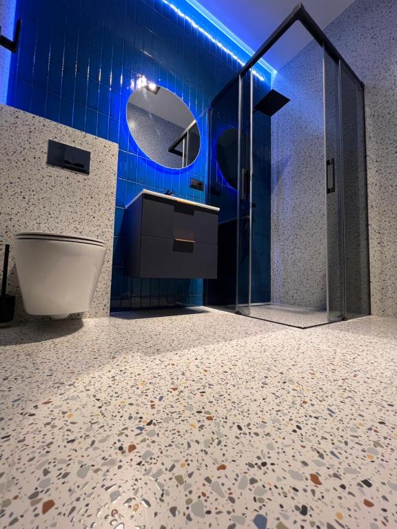 Koupelna v ubytování Comfort Hostel Klaipeda