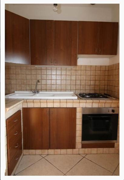 Kuchyň nebo kuchyňský kout v ubytování Villette Ninfee