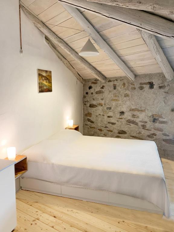 Postel nebo postele na pokoji v ubytování Antica Torre