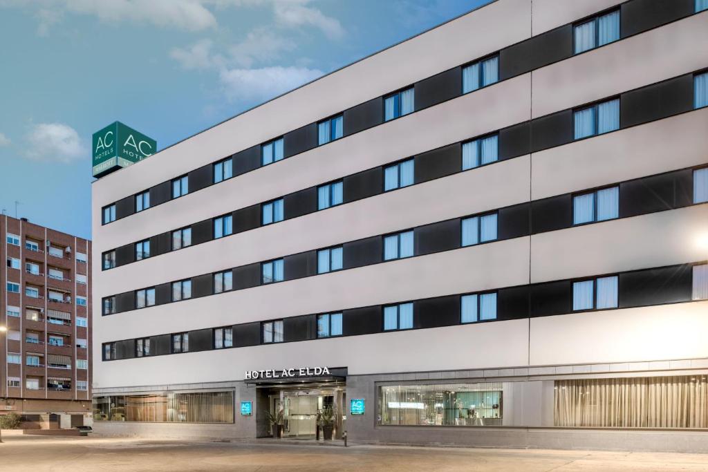 uma representação do novo hotel hyatt em Hamburgo em AC Hotel Elda by Marriott em Elda
