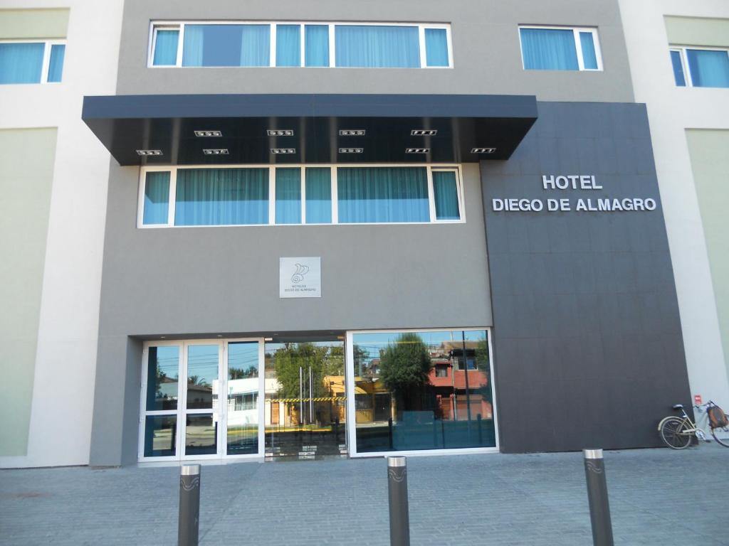El edificio en el que está el hotel