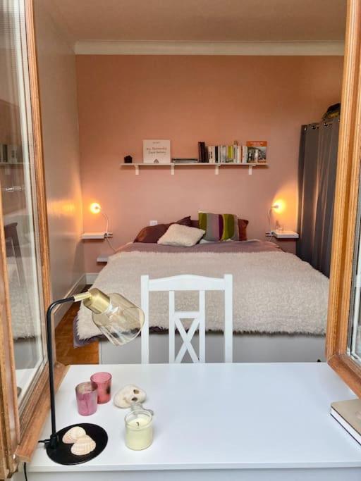 Posteľ alebo postele v izbe v ubytovaní Charmante maisonnette proche plage et commerces