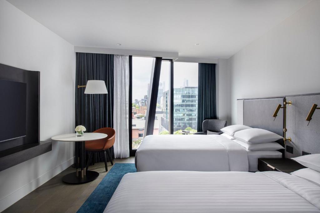 Melbourne Marriott Hotel Docklands - Resim 23