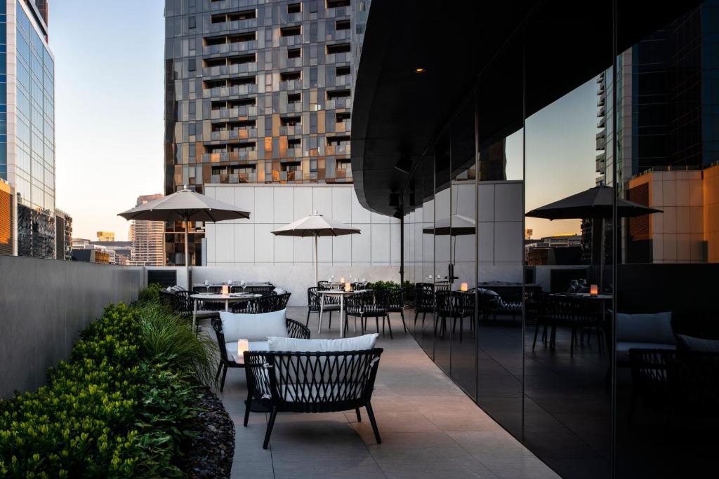 Melbourne Marriott Hotel Docklands - Resim 38