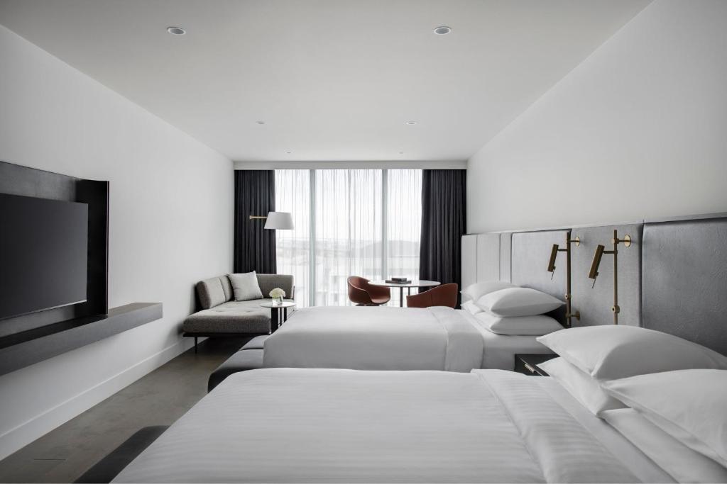 Melbourne Marriott Hotel Docklands - Resim 28