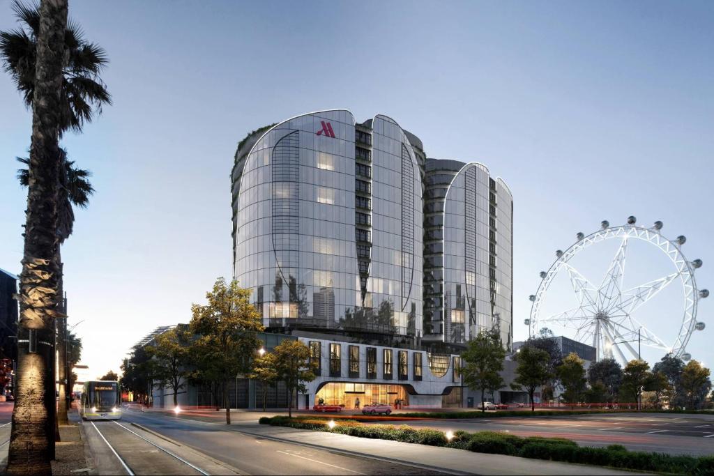 Melbourne Marriott Hotel Docklands - Resim 6