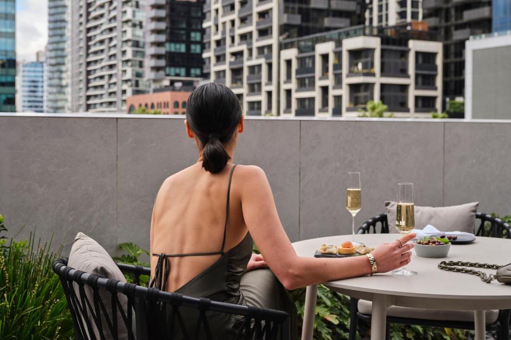 Melbourne Marriott Hotel Docklands - Resim 43