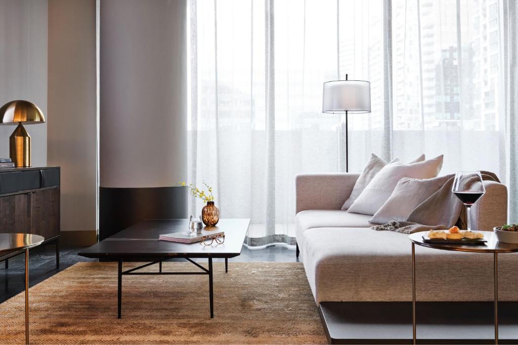 Melbourne Marriott Hotel Docklands - Resim 39