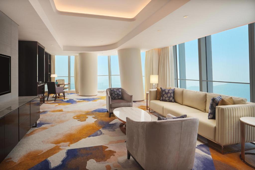 Posezení v ubytování Na Lotus Hotel, a Luxury Collection Hotel, Nanning