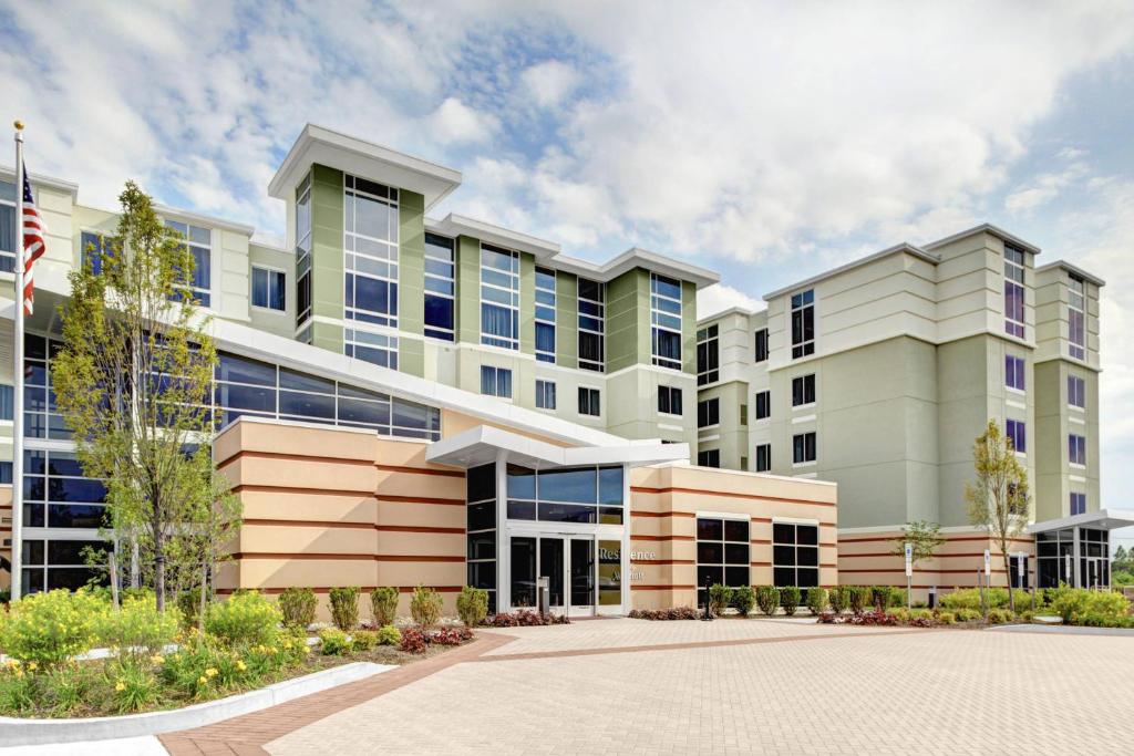 an exterior view of a building at Residence Inn by Marriott Philadelphia Airport in Philadelphia