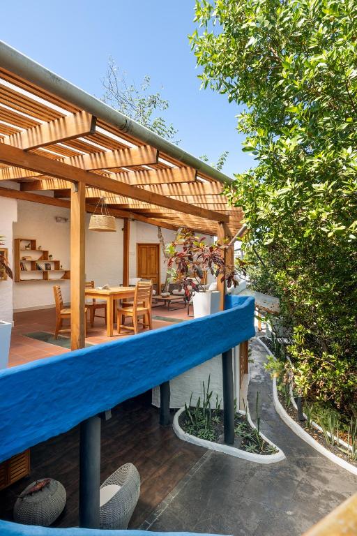 Balkón nebo terasa v ubytování Blu Galapagos Sustainable Waterfront Lodge