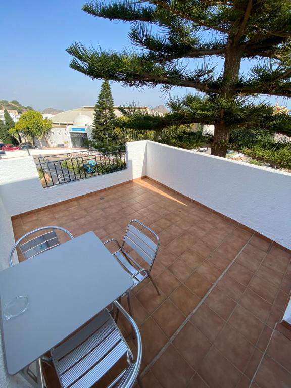 Balkón nebo terasa v ubytování Hotel Simón