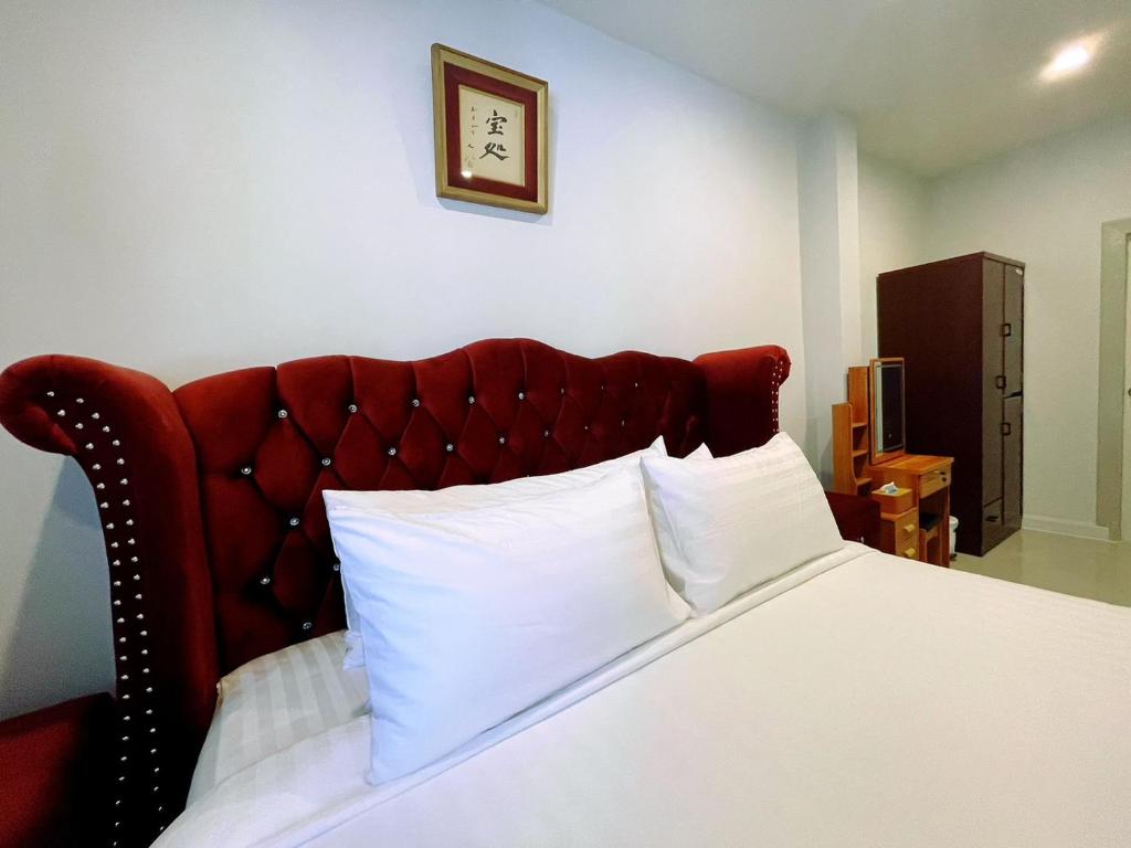 Postel nebo postele na pokoji v ubytování PK Villa Koh Samui
