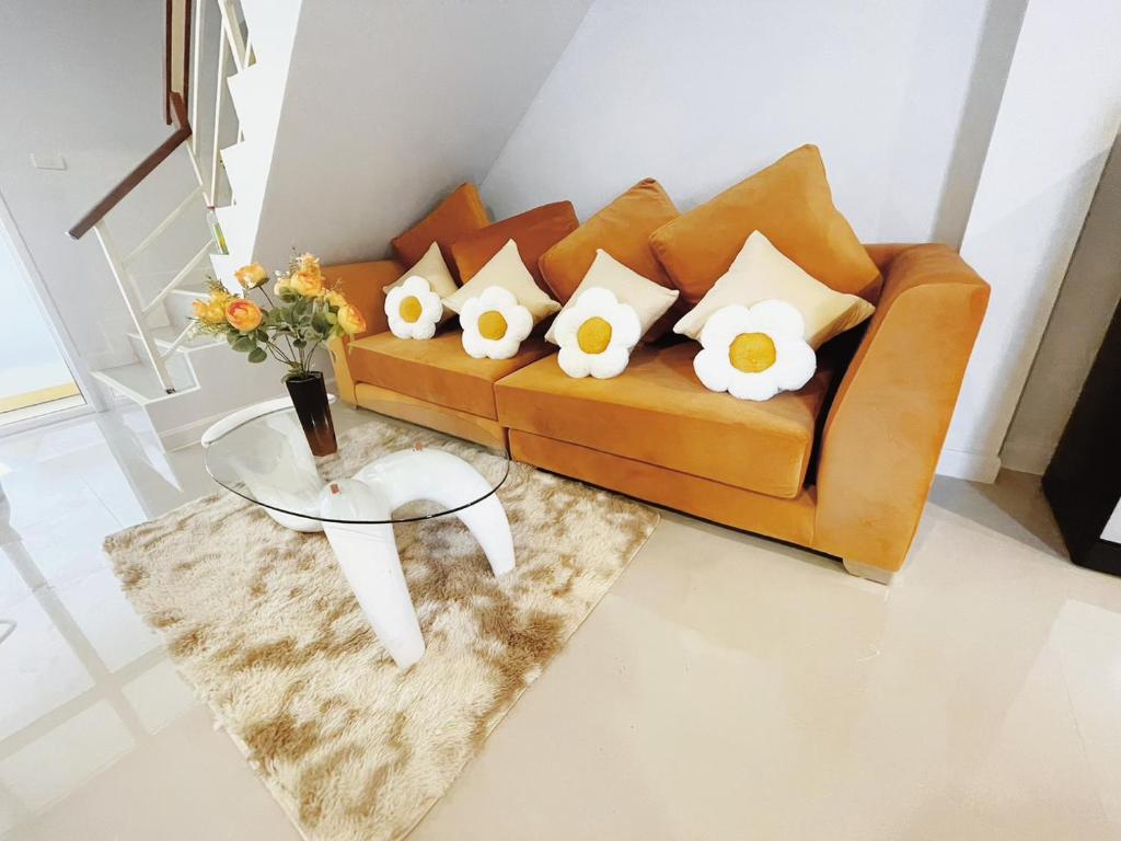 Posezení v ubytování PK Villa Koh Samui