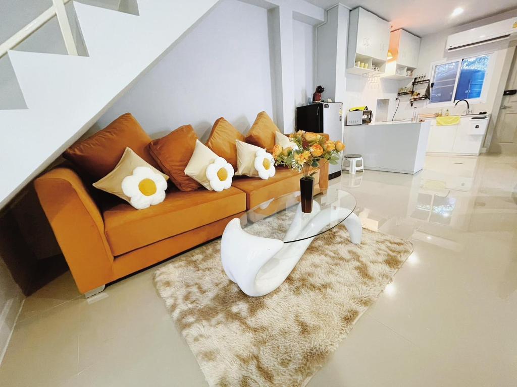 Kuchyň nebo kuchyňský kout v ubytování PK Villa Koh Samui