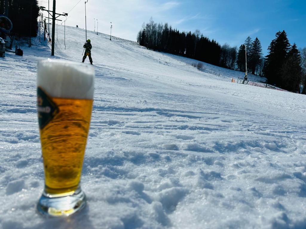 Apartmán na sjezdovce talvel