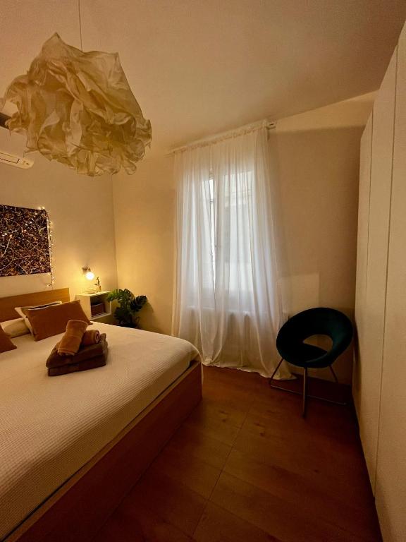 Postel nebo postele na pokoji v ubytování I Limoni di Vernazza