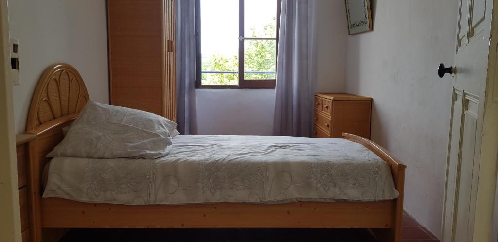 Postel nebo postele na pokoji v ubytování Chez Albert et Karine
