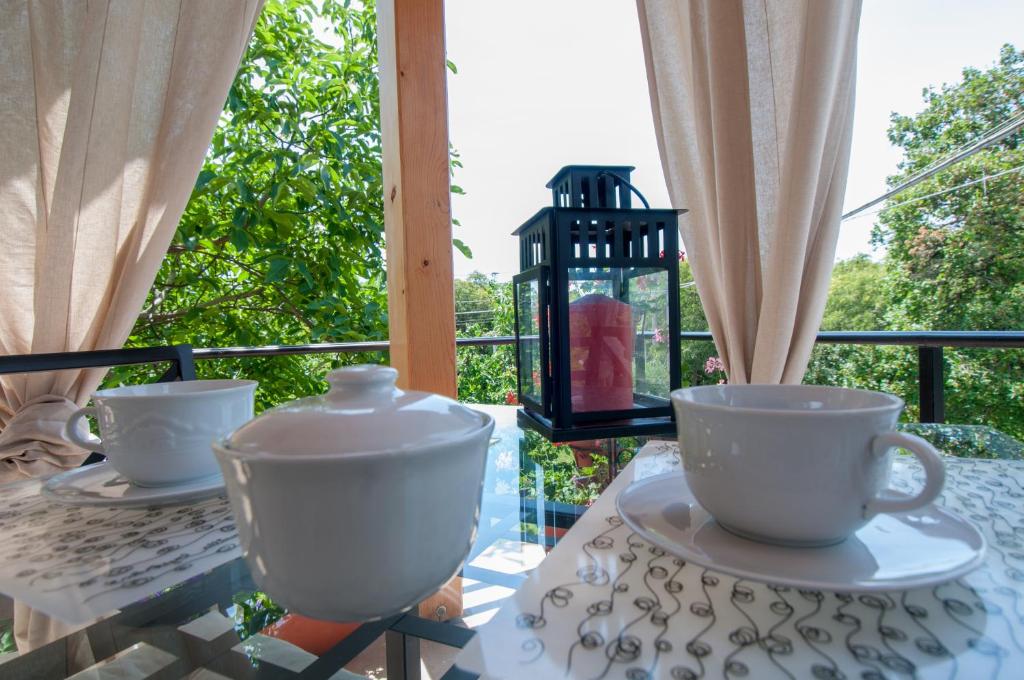 Balkón nebo terasa v ubytování B&B Duino Stella Maris