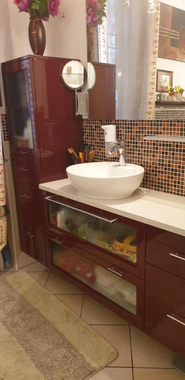 A bathroom at Monteceneri 9 B&b