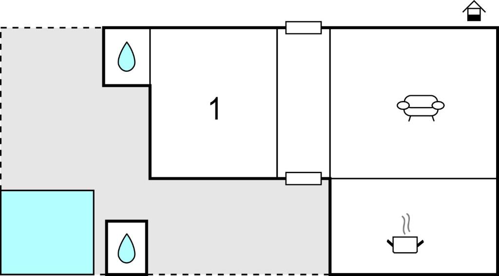 a schematic diagram of the experimental apparatus at Cozy Apartment In Saint Jean Du Bruel With Private Swimming Pool, Can Be Inside Or Outside in Saint-Jean-du-Bruel