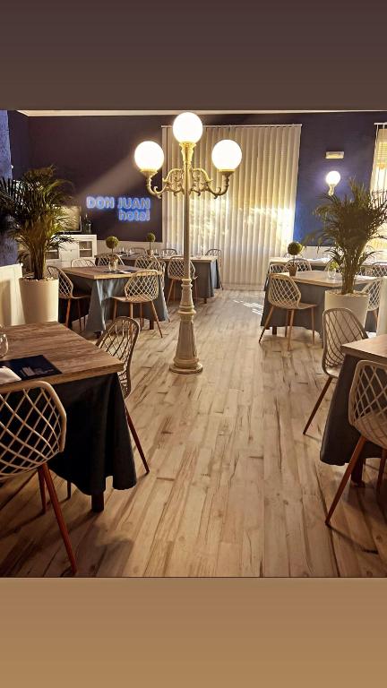 A seating area at Hotel Don Juan