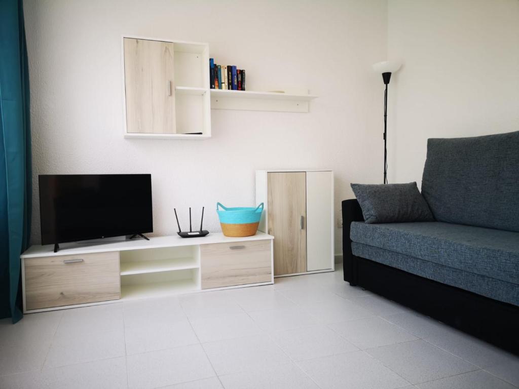 A television and/or entertainment centre at ElRincónDeSara