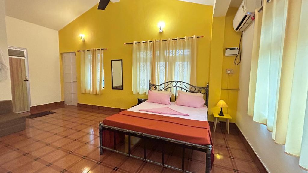 Postel nebo postele na pokoji v ubytování Muffys Holiday Home