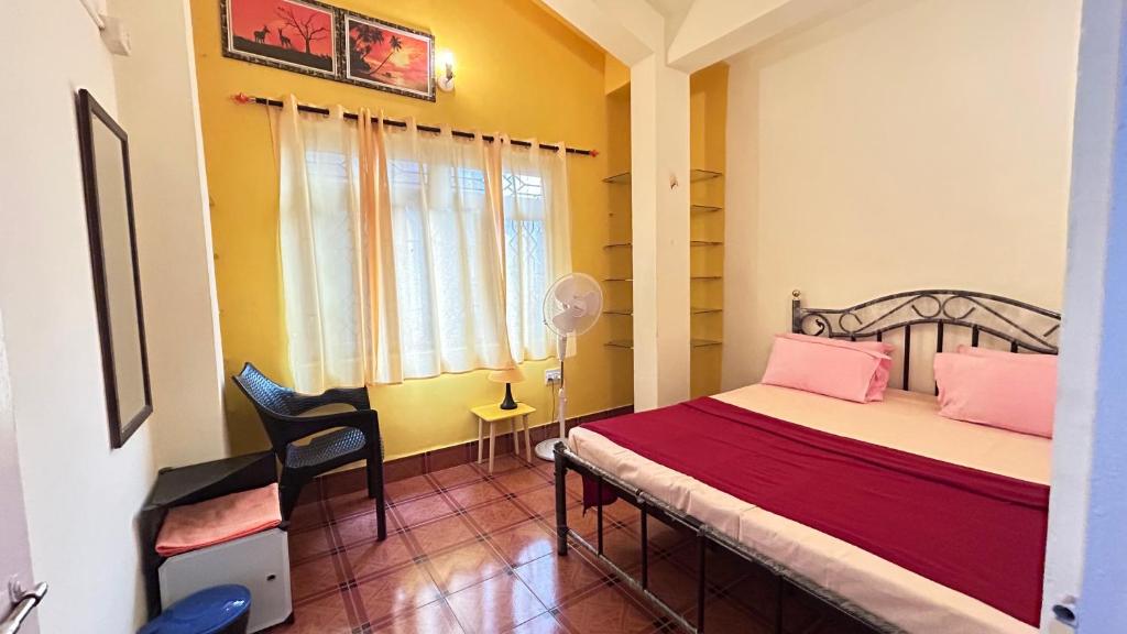 Postel nebo postele na pokoji v ubytování Muffys Holiday Home