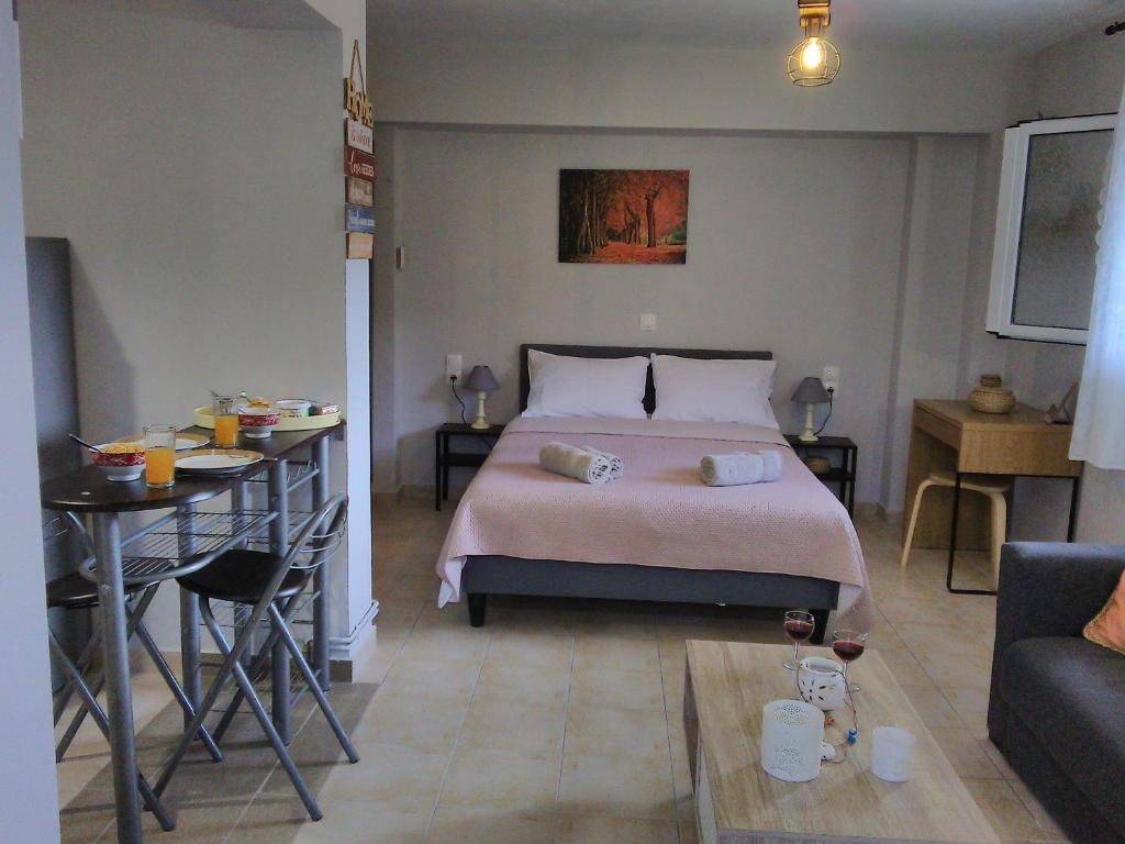 Posteľ alebo postele v izbe v ubytovaní Casa memories