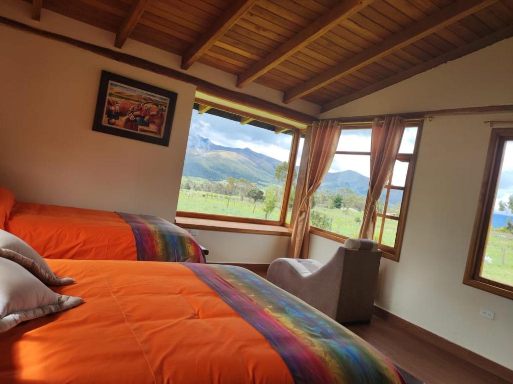 Ruta de los volcanes - Habitación Doble De Lujo Con Balcón