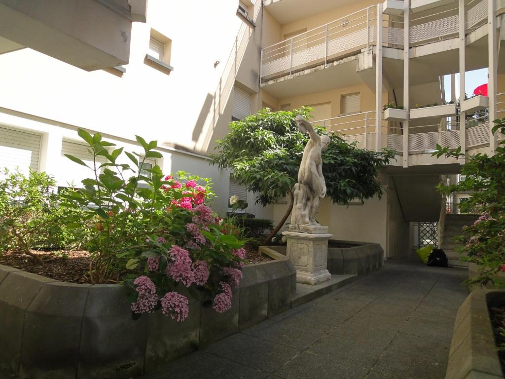 Vonkajšia záhrada v ubytovaní Kosly garden Robertsau