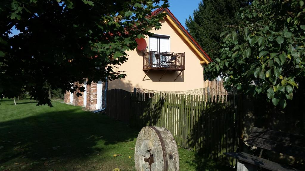 Zahrada ubytování Ferienwohnung am Mühlstein